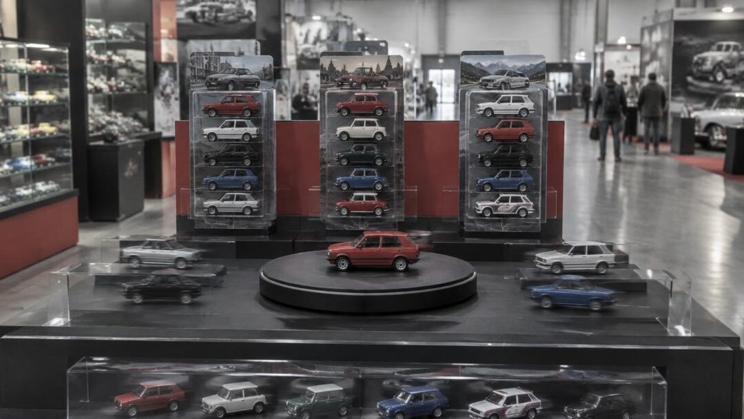 New 1:64 Majorette cinquinas debut at Auto e Moto d'epoca