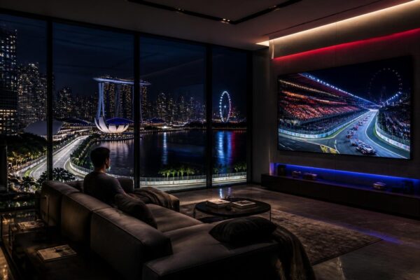 Streaming the 2026 Singapore F1 night race via F1 TV