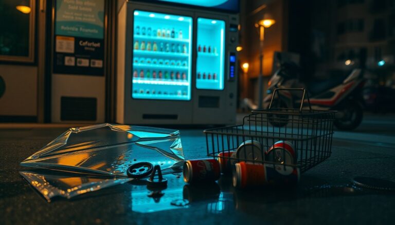 Raid notturno al distributore Giumalu in via Marchesella: vetri sfondati e bottino di bevande