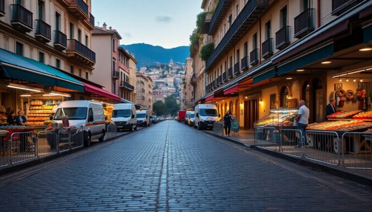 Protesta dei mercatali a Sorrento: mercato sospeso e strada occupata