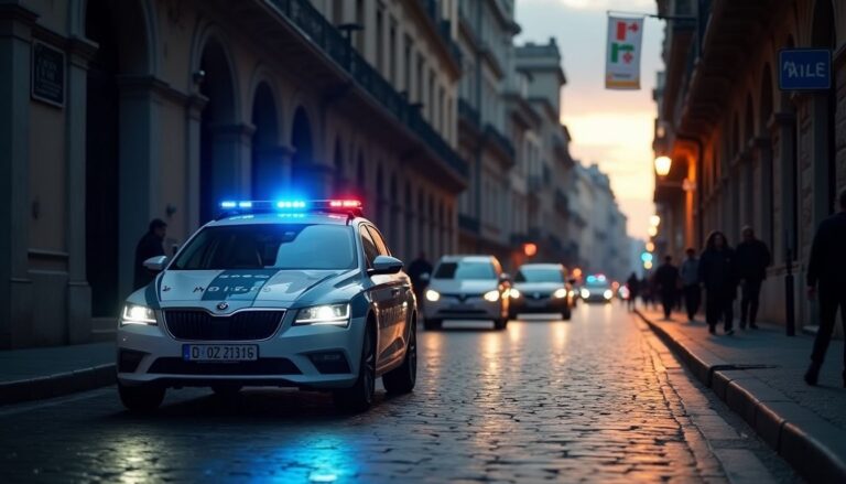 Automobilista fugge dopo l’alt della polizia a Napoli: agente ferito