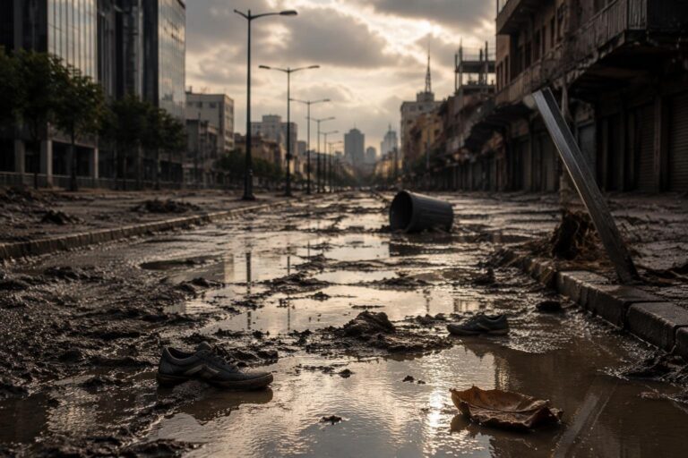 Fango invade le strade di Marano: la rabbia dei cittadini dopo l’ennesimo allagamento