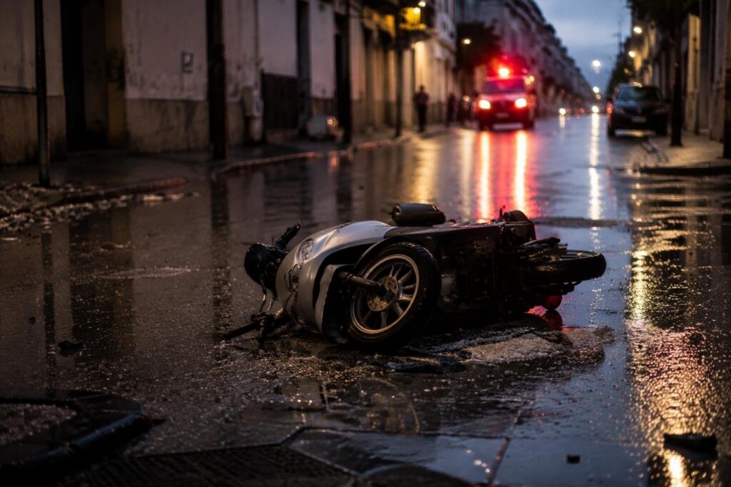 Incidente stradale a Portici: donna in codice rosso e 17enne ferito
