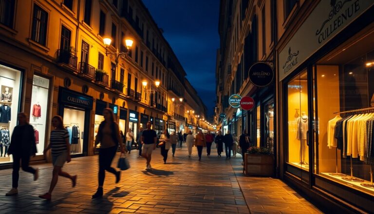 Notte dei Saldi a Avellino: shopping serale e offerte in centro storico