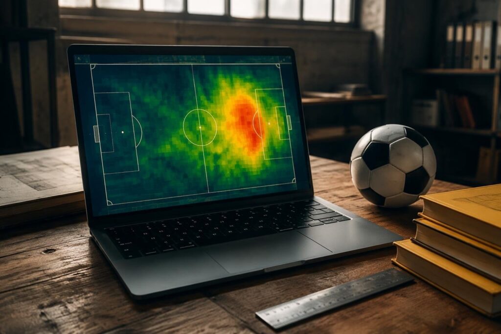 Statistica nel calcio semplice: xG, PPDA, heatmap e tiri spiegati con esempi di Serie A