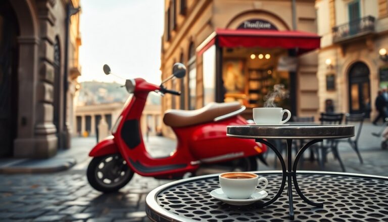 Vespa e Napoli, itinerari tra arte, caffè storici e panorami