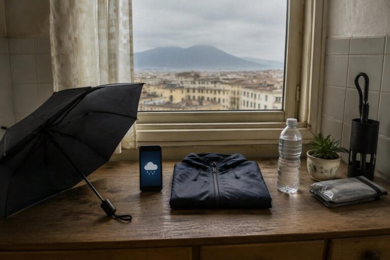 Checklist meteo a Napoli per casa e mobilità sicura