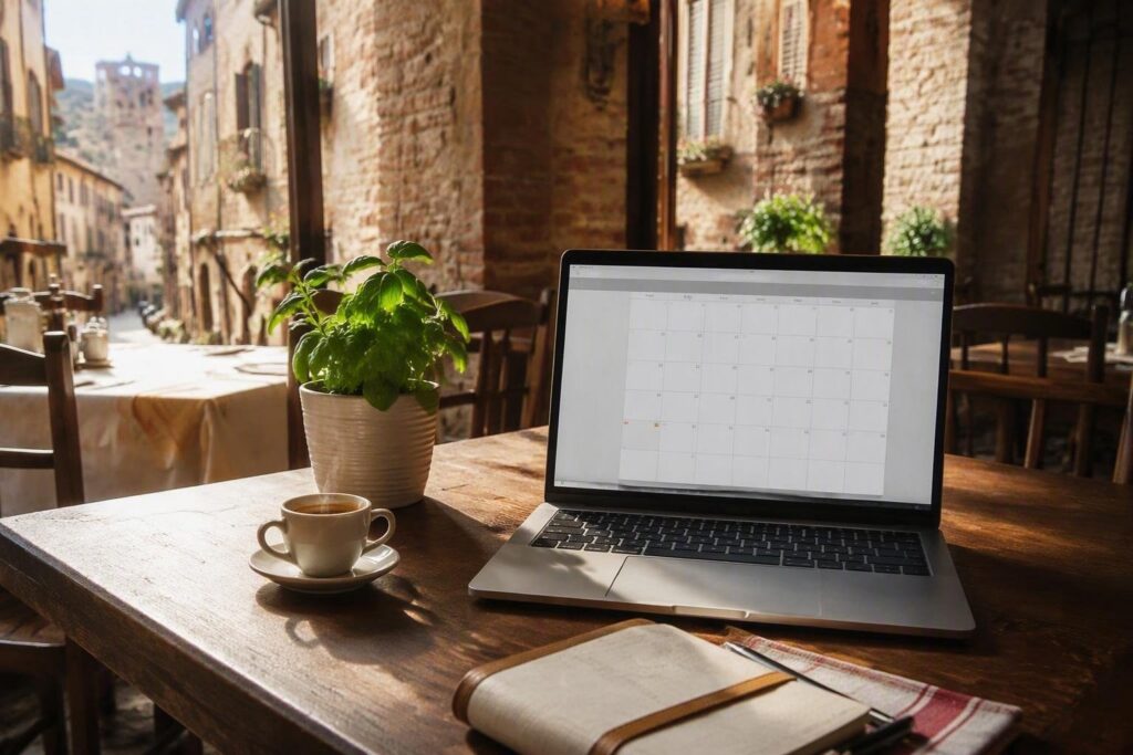 Come creare un calendario eventi di Napoli con Google Calendar
