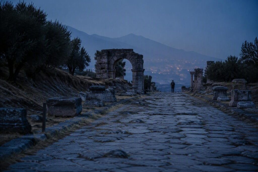 Via Appia in Campania: percorso ragionato tra archeologia e paesaggi