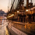 Crosetto incontra l’equipaggio Vespucci e annuncia rotazione navale