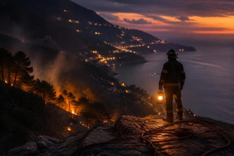 Fiamme criminali distruggono la biodiversità della Costiera Amalfitana