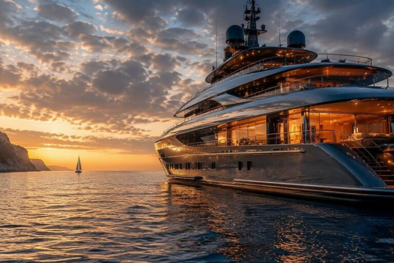 Four Seasons I: il mega-yacht di ultra-lusso avvistato al largo di Capri