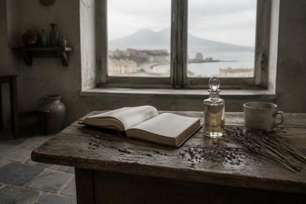 Libri e profumi a Napoli: progetto di Homo Scrivens e Floridia