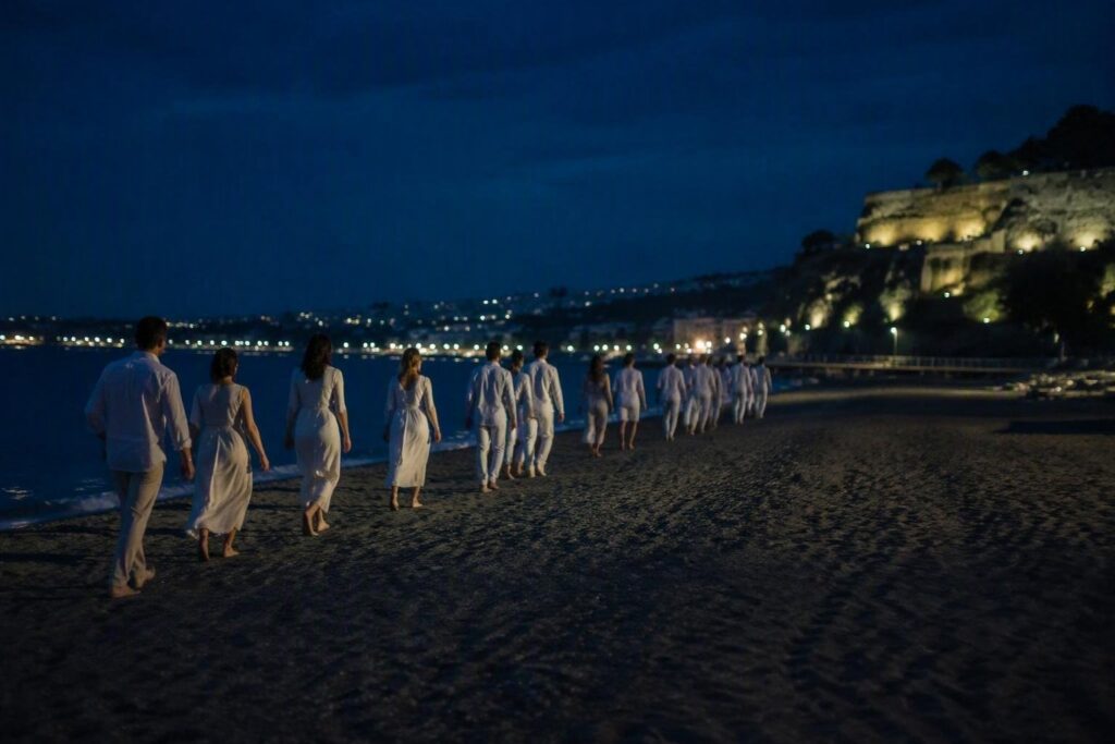 Spettacolo teatrale sulla spiaggia di Marina Grande a Bacoli