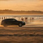 BMW a grande cilindrata sfreccia sul lungomare di Licola: testimoni lo filmano