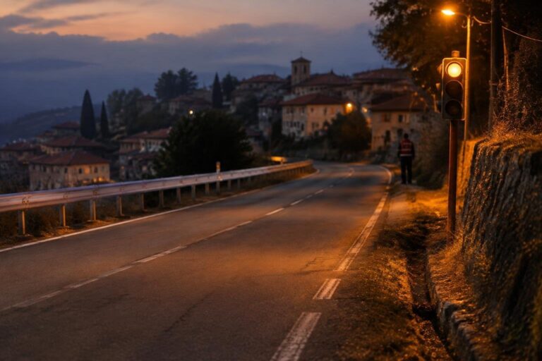 Cadavere sul ciglio della strada Provinciale 10 a Vairano Patenora