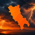 Allerta arancione per temporali su Napoli