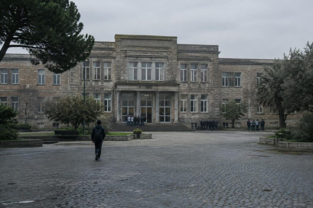 Dimostrazione pacifica a Pozzuoli: scuole sicure e cultura