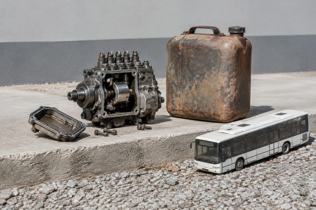 EAV rinnova le forniture di diesel per riattivare la rete di autobus