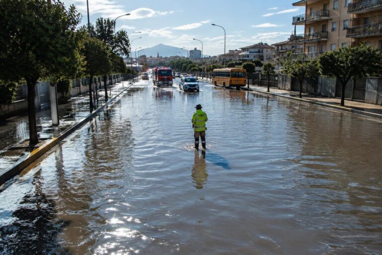 Pioggia improvvisa a Afragola fa emergere le critiche al sindaco Giustino
