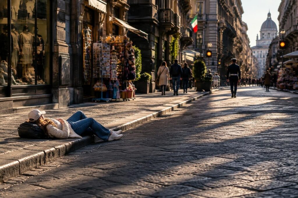 Rapina in corso Umberto I: turista ferita e intensificati i controlli