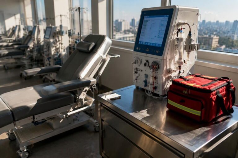 Salvataggio in dialisi: donna 60 anni riprende dopo arresto a Casoria
