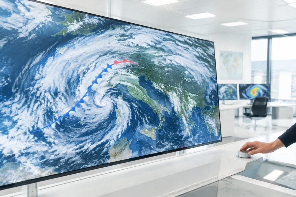 Tempeste e forte calo termico: l’Italia si prepara all’autunno
