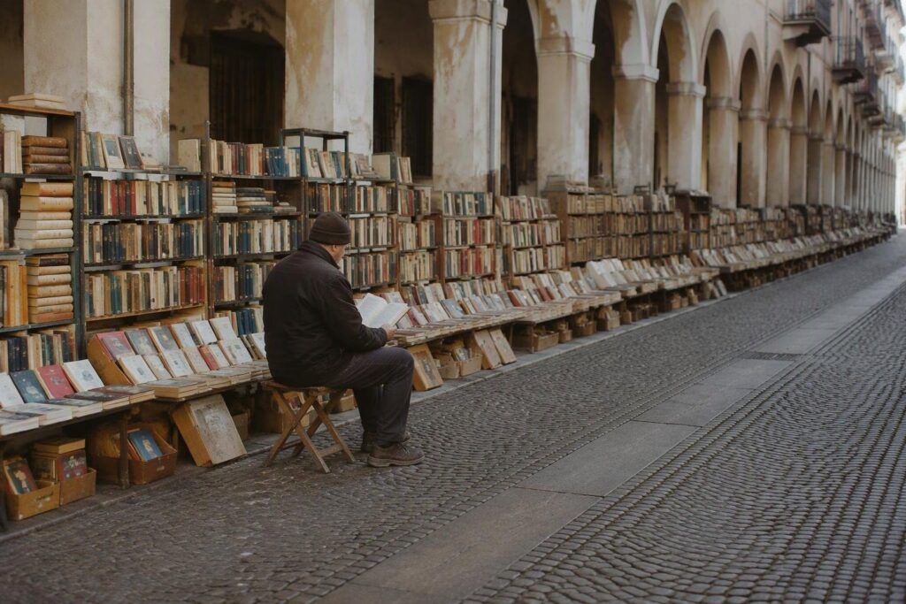 Torino si trasforma in una libreria a cielo aperto: Portici di Carta