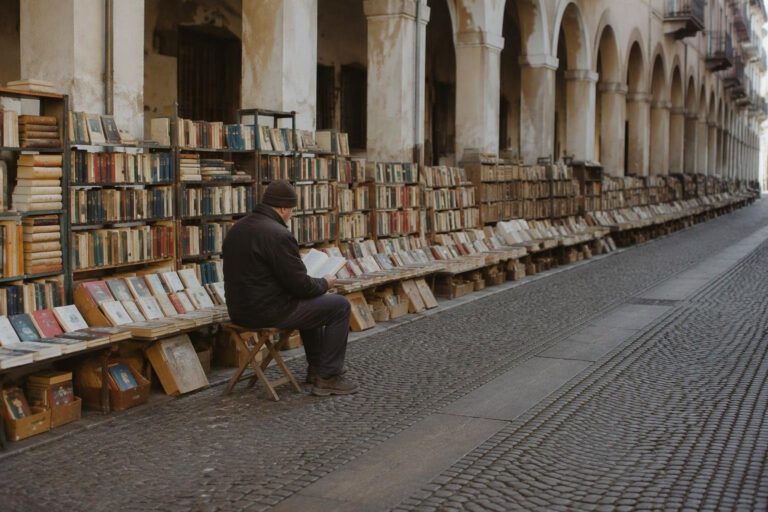 Torino si trasforma in una libreria a cielo aperto: Portici di Carta