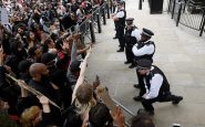 British Police George Floyd protesters