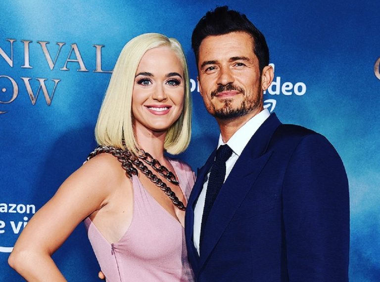 Katy Perry and Orlando Bloom