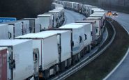 lorry drivers on m20