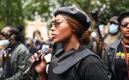 blm activist shot