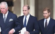 Prince Harry, Prince Charles, and Prince William