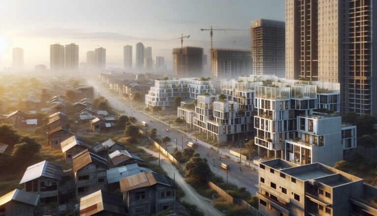 Rendering of new housing development in Aberdeen