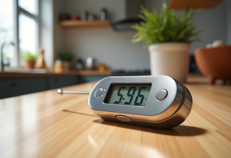 Selection of meat thermometers for accurate cooking