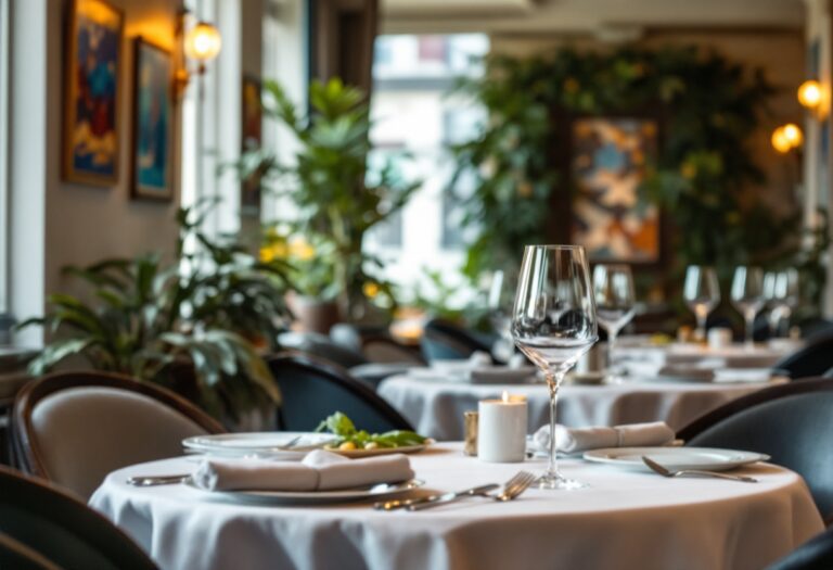 Cafe Boheme restaurant in Aberdeen, UK, recognized for excellence