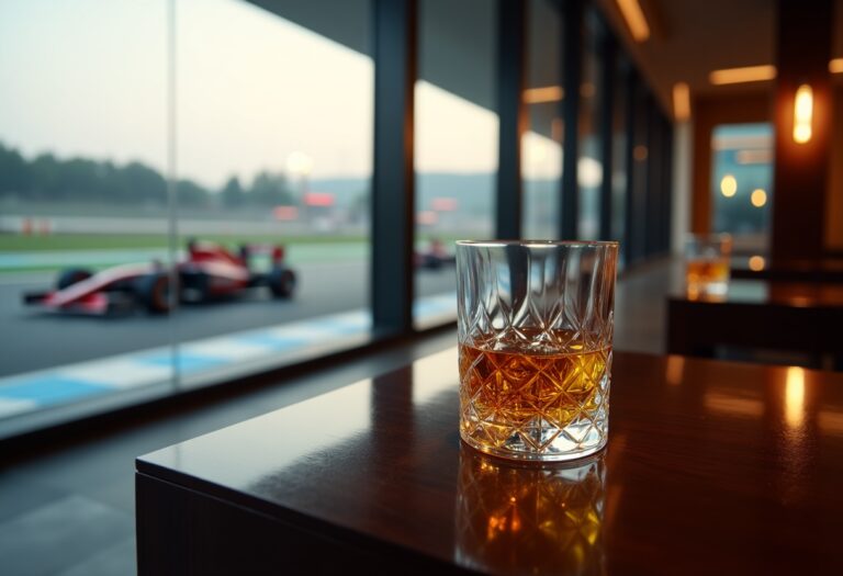 Logo di Chivas Regal e Scuderia Ferrari in collaborazione
