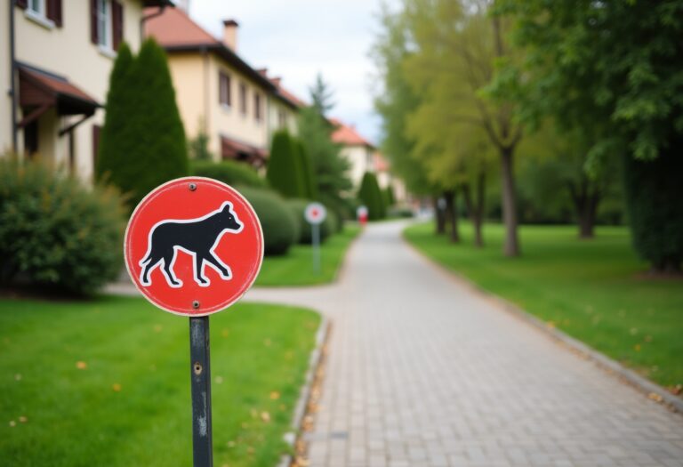 A pack of dangerous dogs seen roaming in Hilton streets