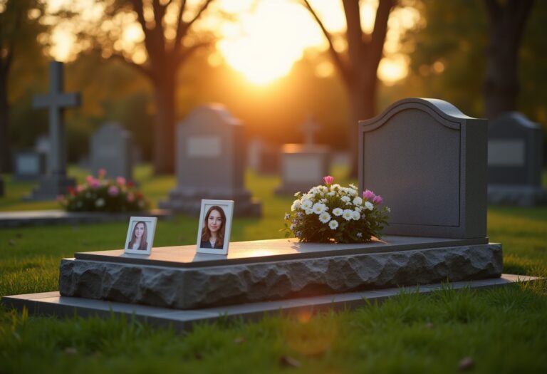 A grieving family mourning after a tragic accident