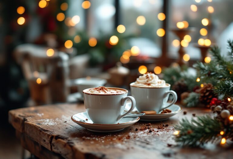 Delicious festive hot drinks served in Aberdeen cafes