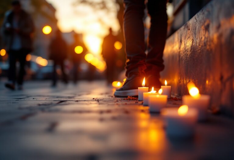 Fundraising event for a young student's funeral