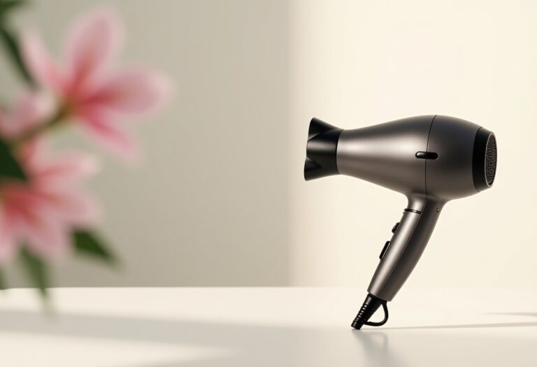 GHD Helios hair dryer showcasing sleek design and features