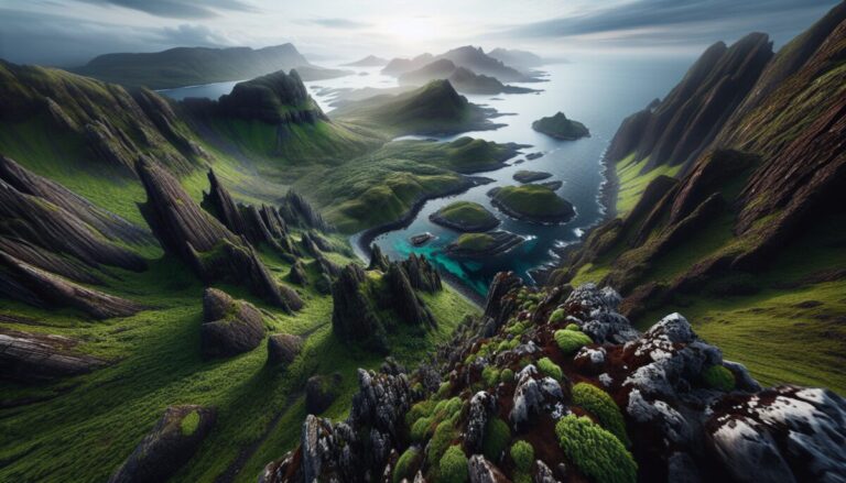 A Glasgow couple exploring the scenic Isle of Rum