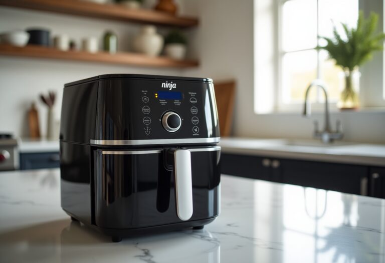 Ninja Foodi Flexdrawer Dual Air Fryer in action