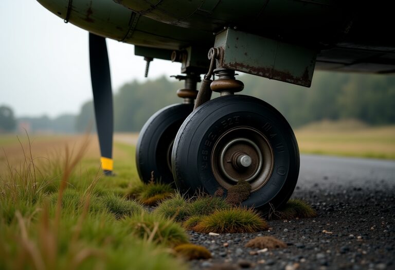 Parts of a rare World War II fighter plane in Moray