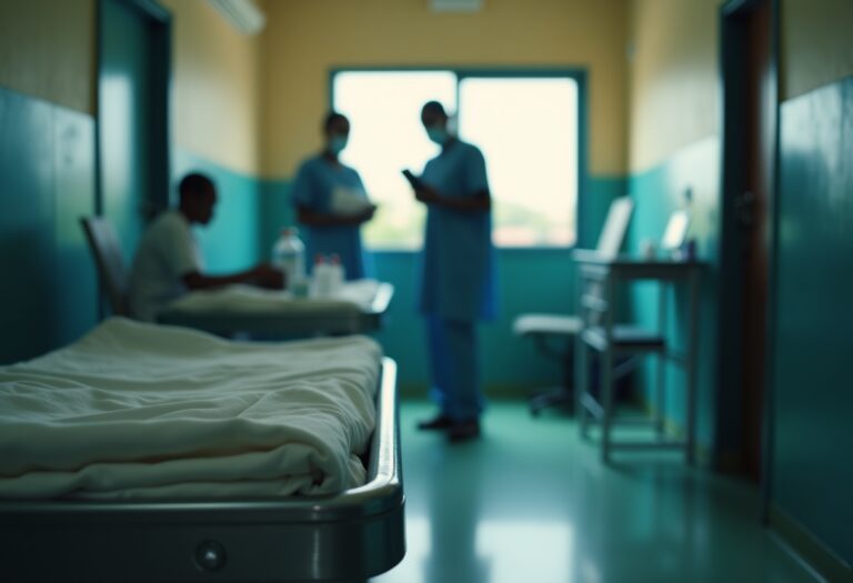 Healthcare workers in Rwanda combating Marburg virus outbreak
