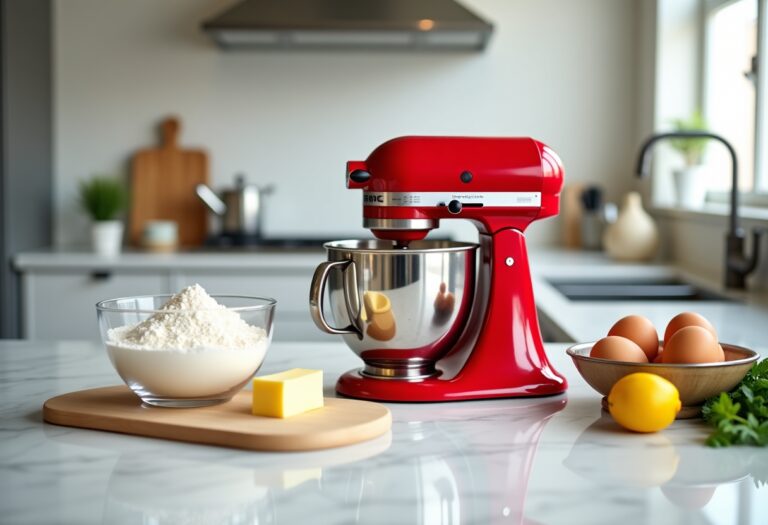 SMEG hand mixer in a kitchen setting