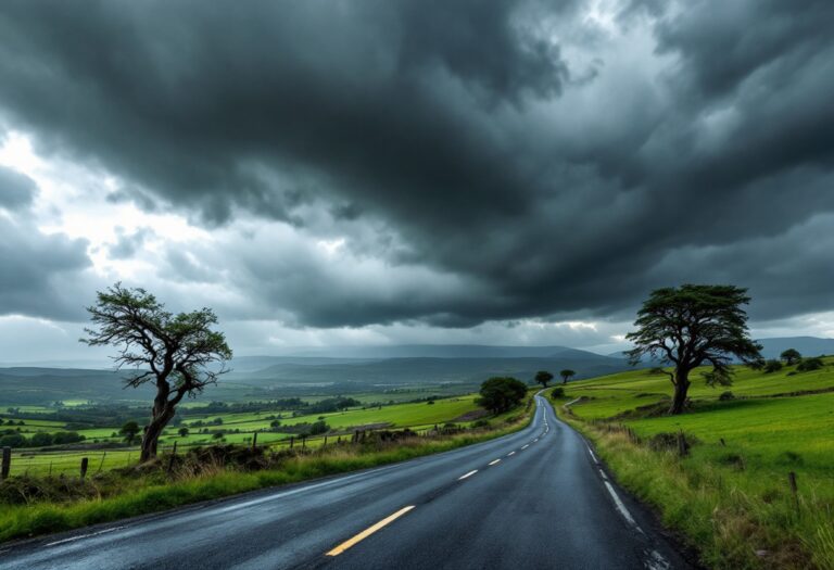 Strong winds and travel disruptions in Scotland due to Storm Bert
