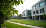 Scene of the tragic incident at Robert Gordon University
